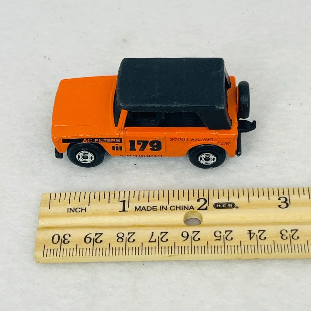 Matchbox Superfast Field Car No 18 Lesney Scout Racing Team 179 Orange England
